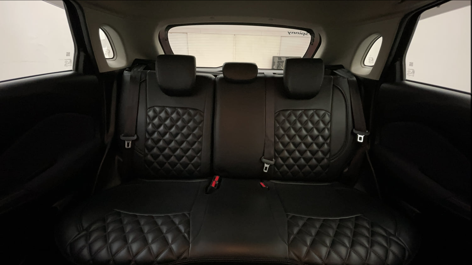 Used 2024 Maruti Suzuki Baleno Sigma MT Petrol Manual interior REAR SEAT CONDITION VIEW