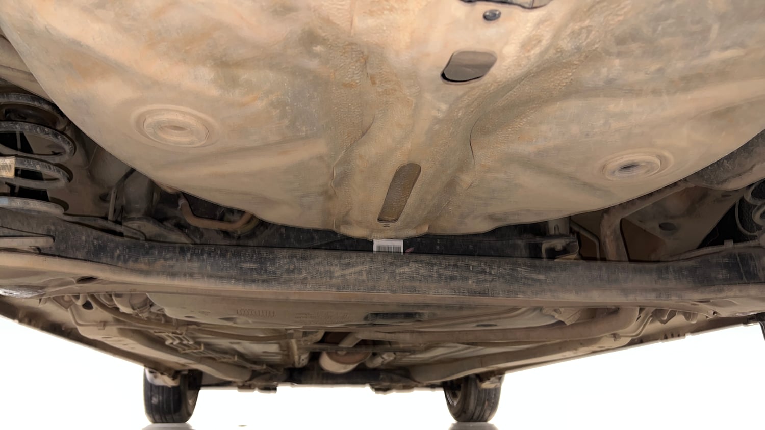 Used 2016 Maruti Suzuki Baleno Sigma 1.2 Petrol Manual extra REAR UNDERBODY VIEW (TAKEN FROM REAR)