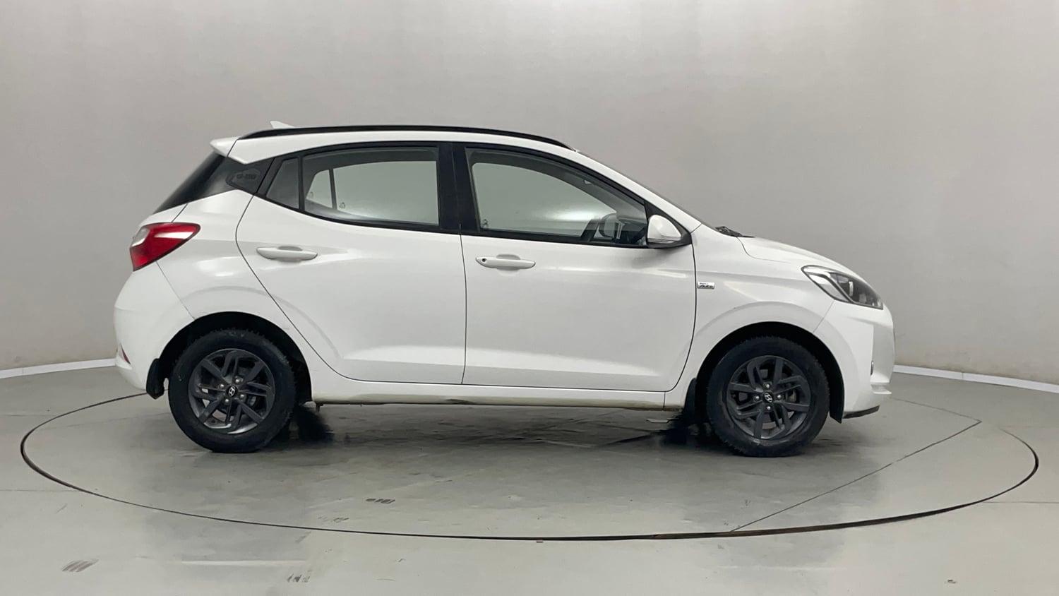 Used 2021 Hyundai Grand i10 Nios Sportz AMT 1.2 Kappa VTVT Petrol Automatic exterior RIGHT SIDE VIEW