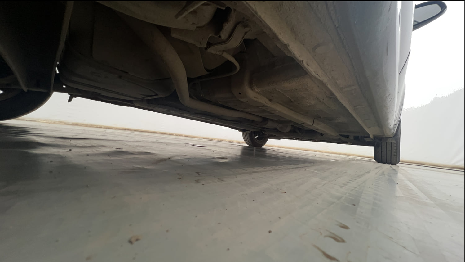 Used 2019 Hyundai Grand i10 Nios Magna AMT 1.2 Kappa VTVT Petrol Automatic extra REAR RIGHT UNDERBODY VIEW
