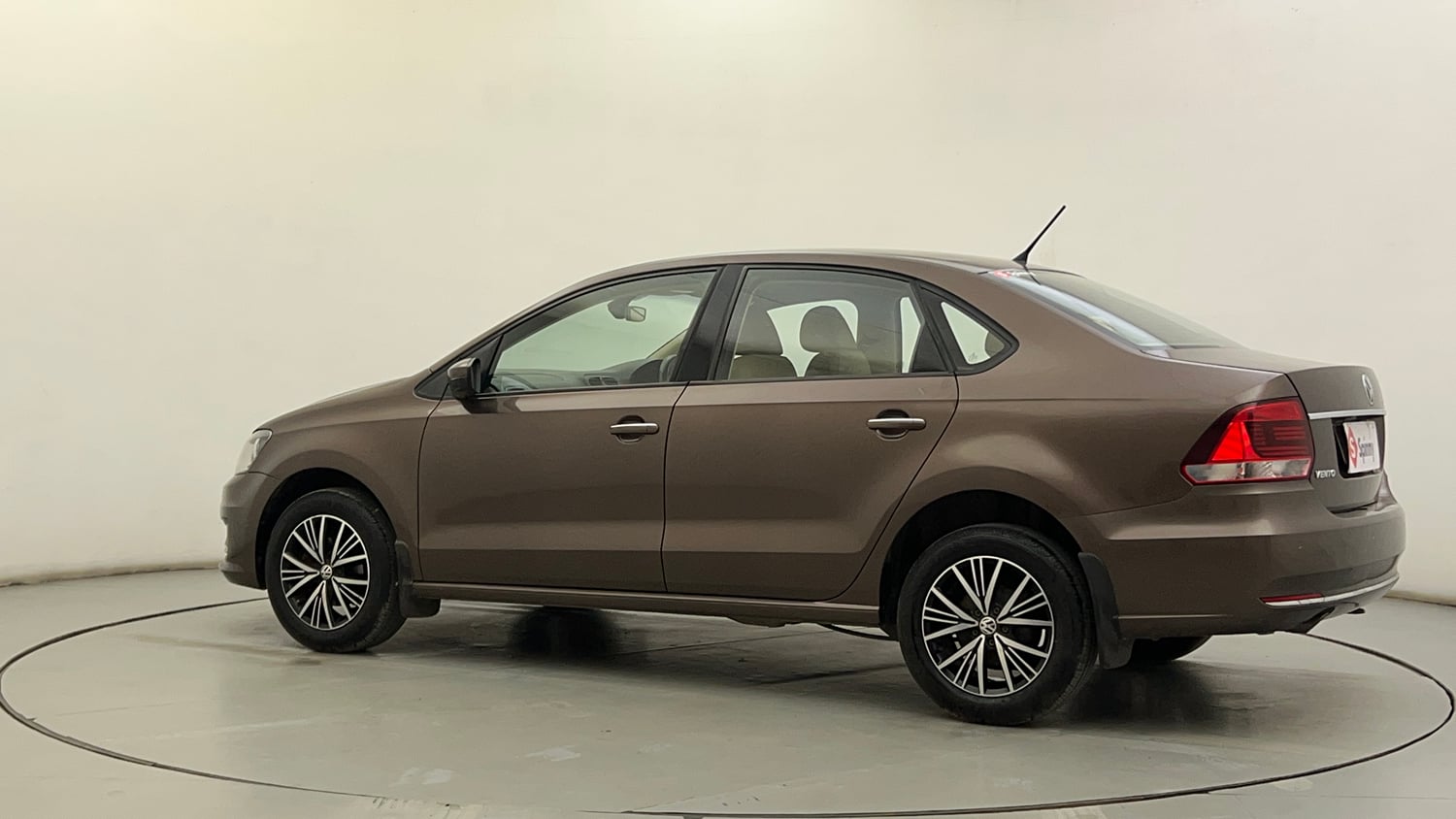 Used 2019 Volkswagen Vento Highline 1.6 (P) Petrol Manual exterior LEFT REAR CORNER VIEW