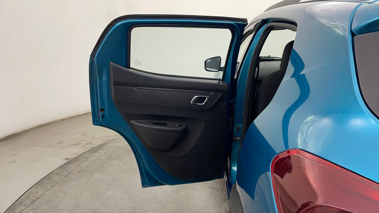 Used 2024 Renault Kwid CLIMBER 1.0 MT Petrol Manual interior LEFT REAR DOOR OPEN VIEW
