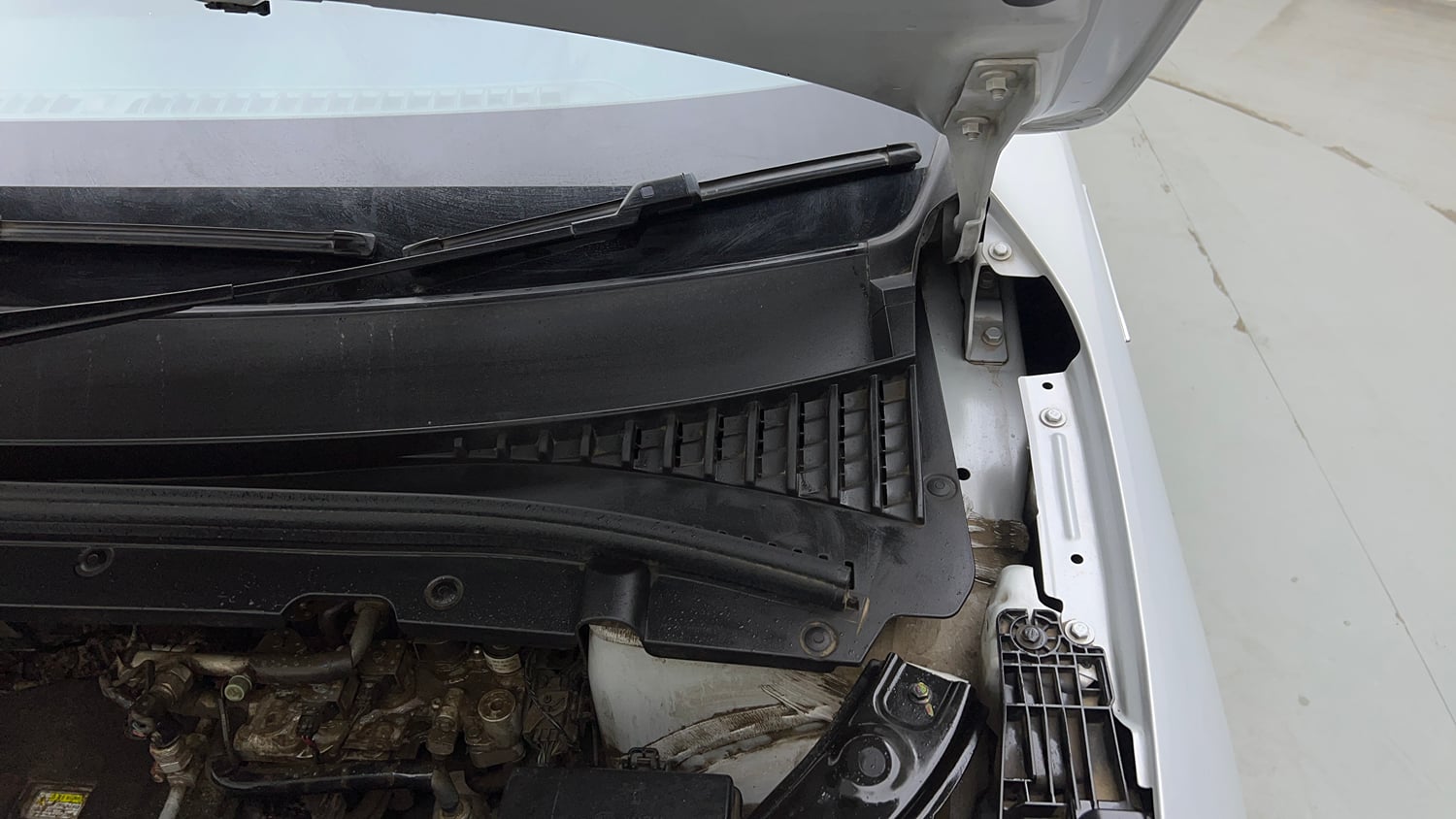Used 2023 BYD Atto 3 Extended Range Electric Automatic engine ENGINE LEFT SIDE HINGE & APRON VIEW
