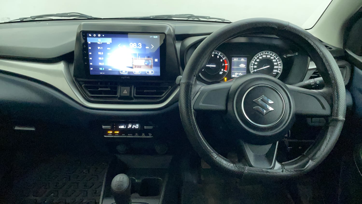 Used 2024 Maruti Suzuki Baleno Sigma MT Petrol Manual interior STEERING VIEW