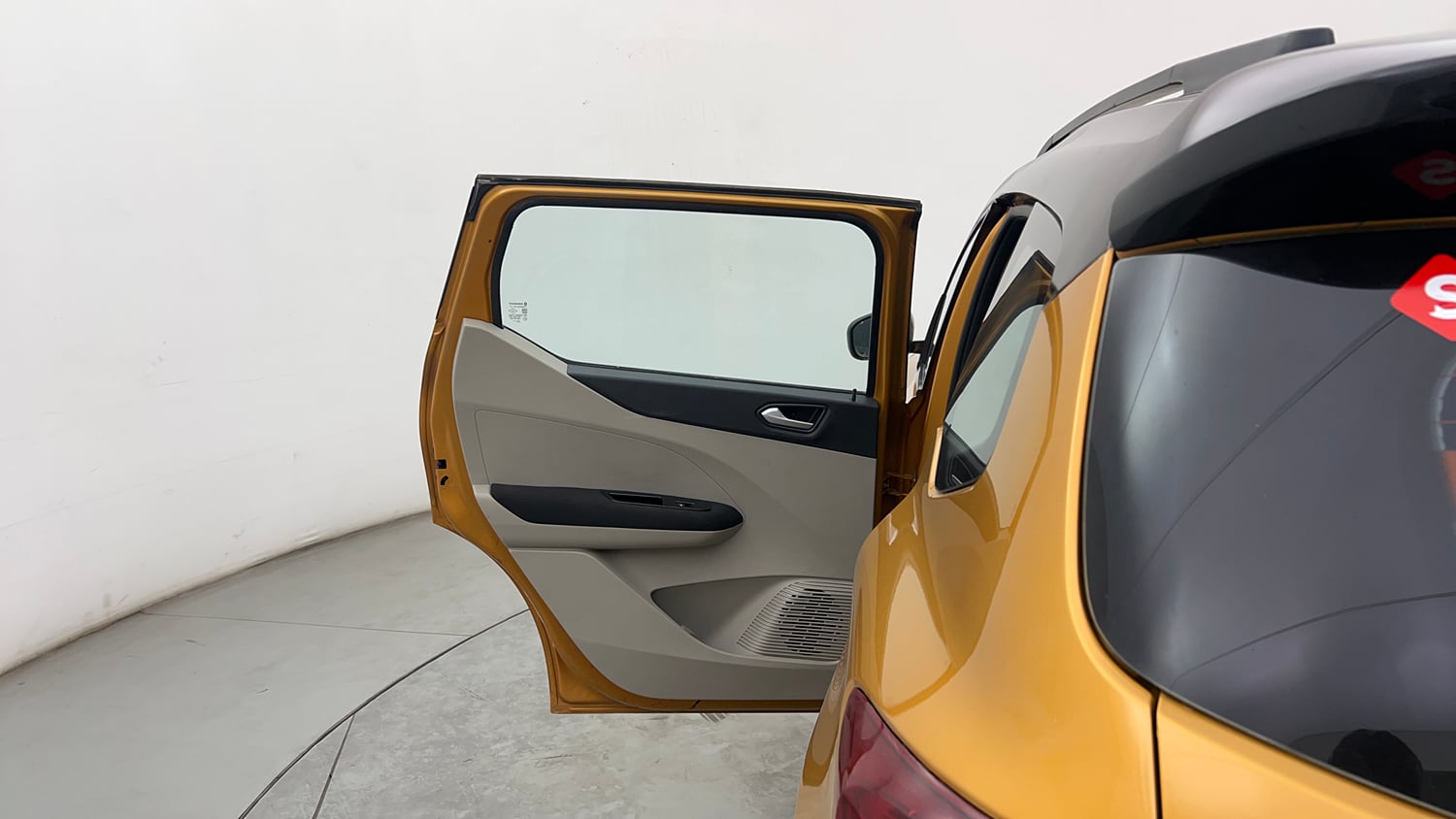 Used 2020 Renault Triber RXZ EASY-R AMT Petrol Automatic interior LEFT REAR DOOR OPEN VIEW