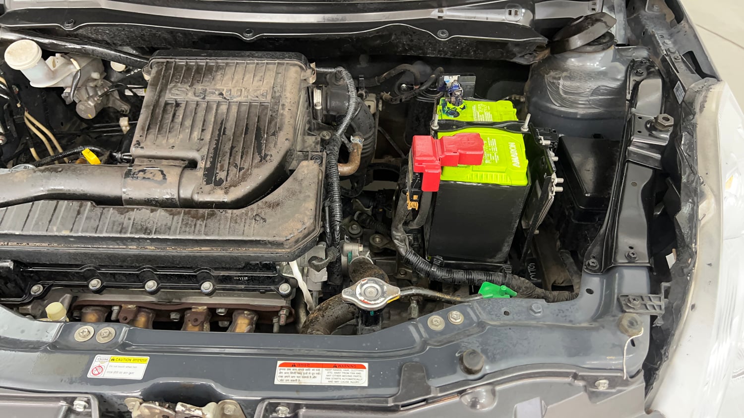 Used 2018 Maruti Suzuki Swift VXI (O) Petrol Manual engine ENGINE LEFT SIDE VIEW