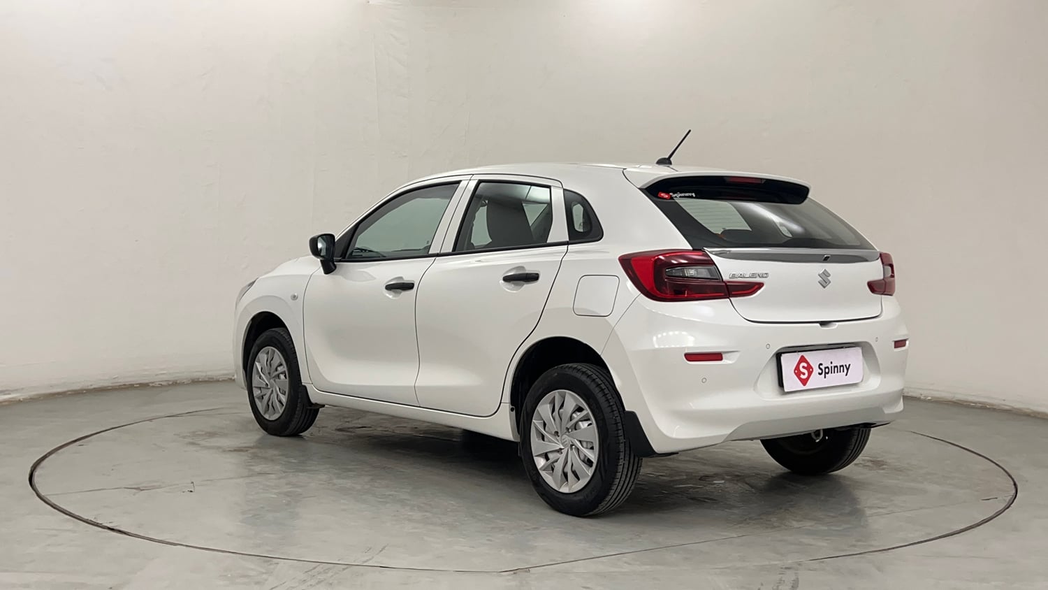 Used 2026 Maruti Suzuki Baleno Sigma MT Petrol Manual exterior LEFT REAR CORNER VIEW