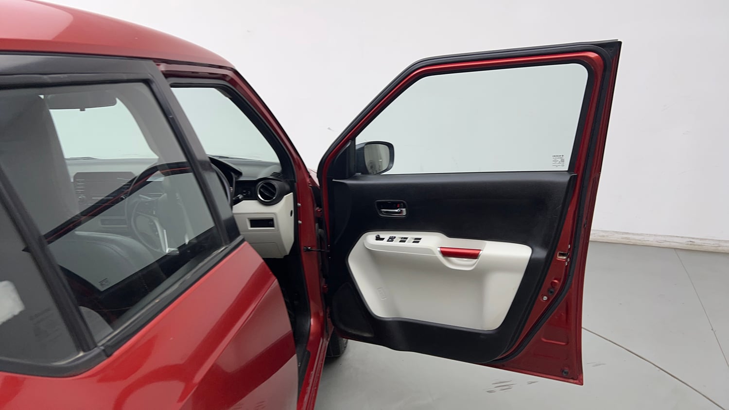 Used 2017 Maruti Suzuki Ignis Delta 1.2 MT Petrol Manual interior RIGHT FRONT DOOR OPEN VIEW