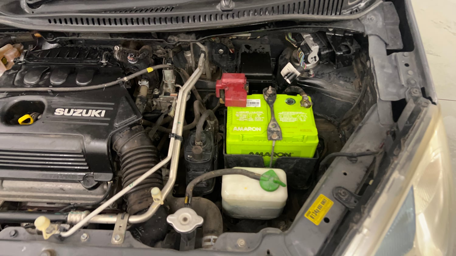 Used 2014 Maruti Suzuki Wagon R VXI Petrol Manual engine ENGINE LEFT SIDE VIEW