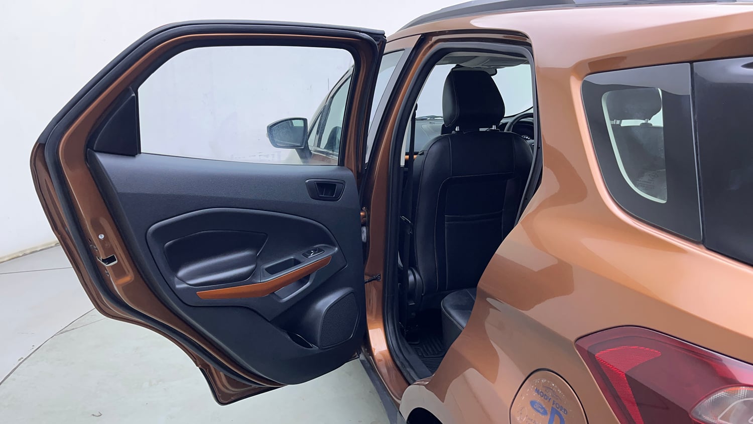 Used 2020 Ford EcoSport S MT 1.5 TDCi Diesel Manual interior LEFT REAR DOOR OPEN VIEW