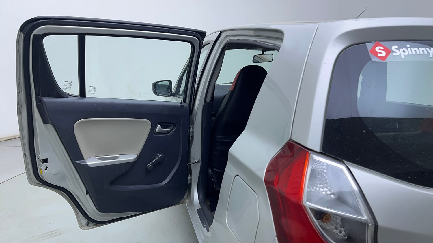 Used 2016 Maruti Suzuki Alto K10 VXi AMT Petrol Automatic interior LEFT REAR DOOR OPEN VIEW