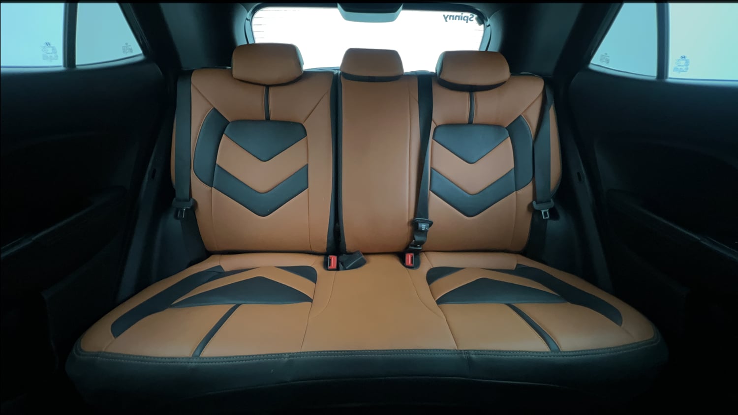 Used 2023 Hyundai Venue SX(O) 1.0 Turbo DCT Knight Edition Petrol Automatic interior REAR SEAT CONDITION VIEW