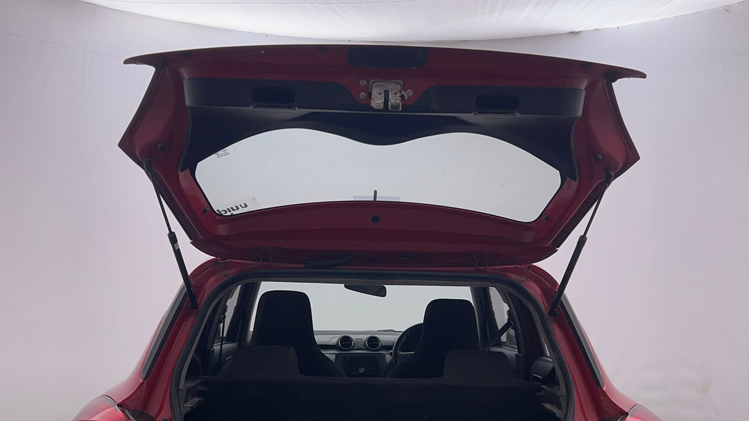 Used 2018 Maruti Suzuki Swift LXi Petrol Manual interior DICKY DOOR OPEN VIEW