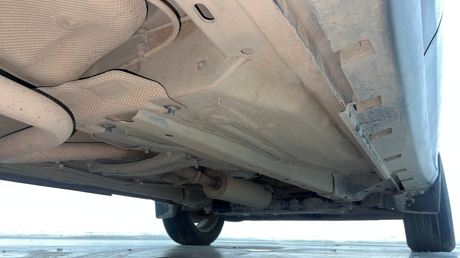 Used 2018 Ford EcoSport Titanium 1.5L Ti-VCT Petrol Manual extra REAR RIGHT UNDERBODY VIEW