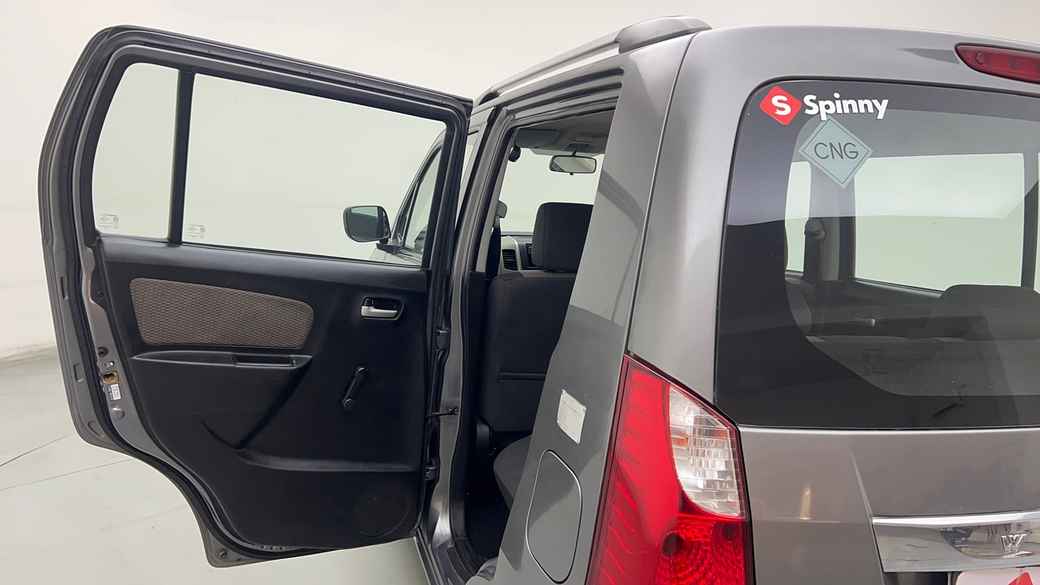 Used 2015 Maruti Suzuki Wagon R LXI CNG Cng Manual interior LEFT REAR DOOR OPEN VIEW