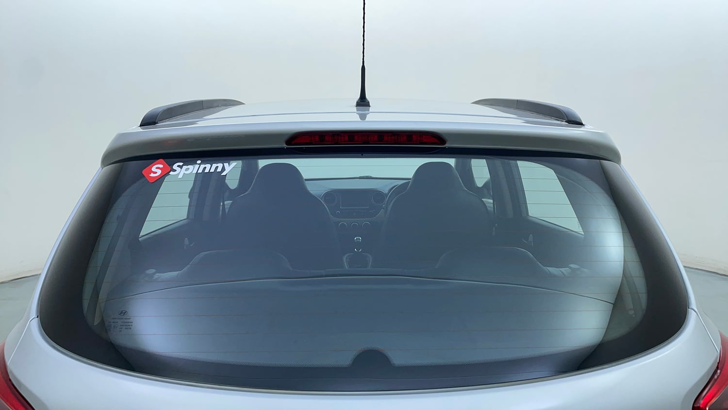 Used 2017 Hyundai Grand i10 Sportz 1.2 Kappa VTVT Petrol Manual exterior BACK WINDSHIELD VIEW