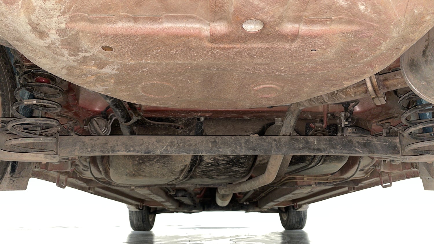 Used 2019 Maruti Suzuki Ciaz Zeta Hybrid 1.5 AT Petrol Automatic extra REAR UNDERBODY VIEW (TAKEN FROM REAR)