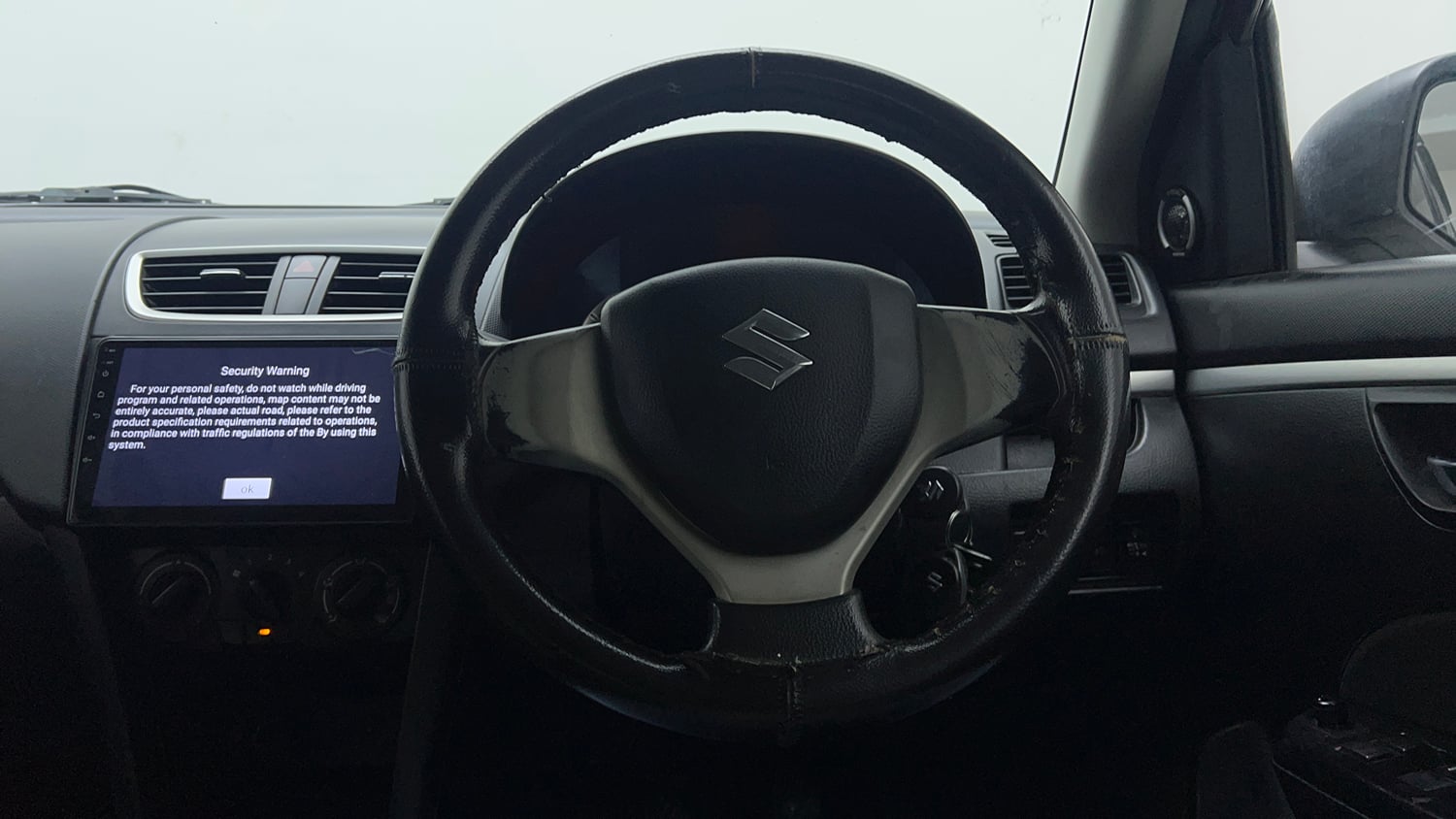 Used 2013 Maruti Suzuki Swift VXI CNG (Outside Fitted) Cng Manual interior STEERING VIEW