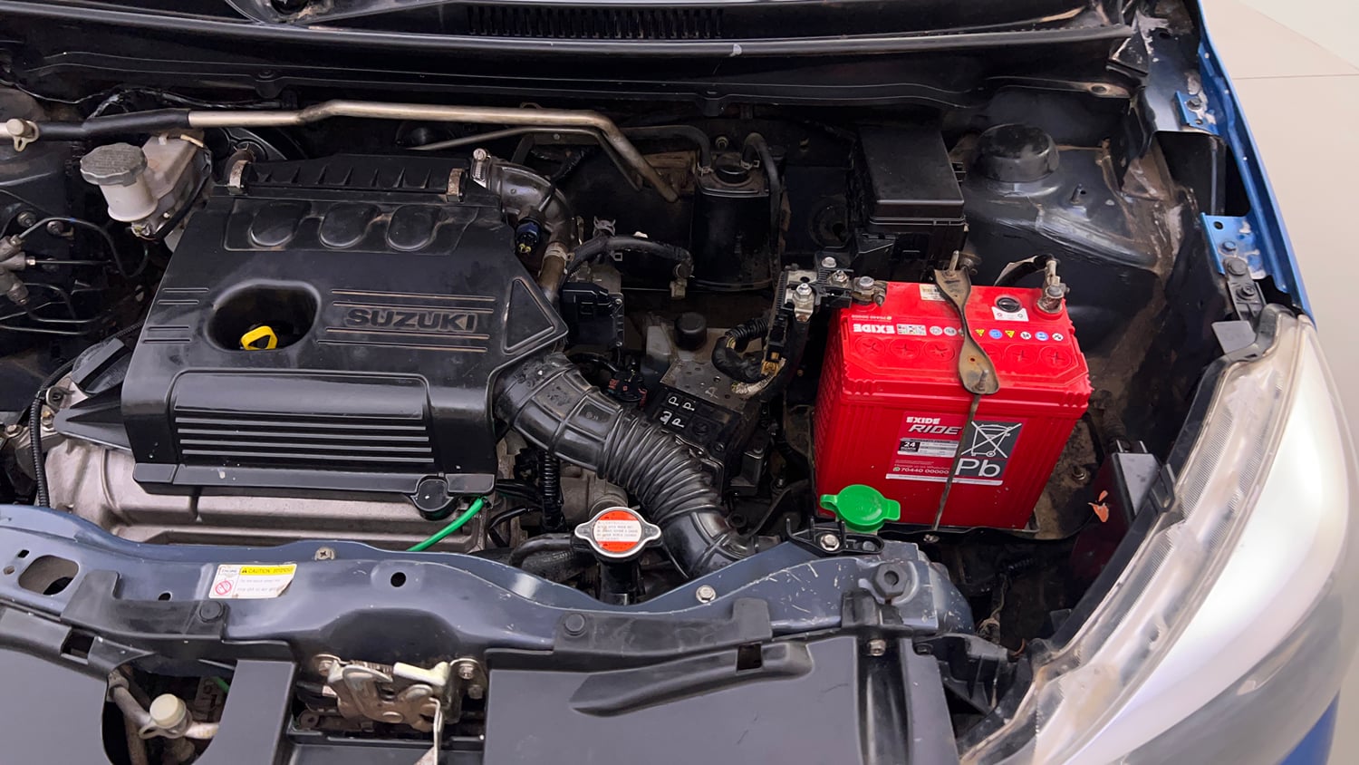 Used 2016 Maruti Suzuki Celerio VXi AMT Petrol Automatic engine ENGINE LEFT SIDE VIEW