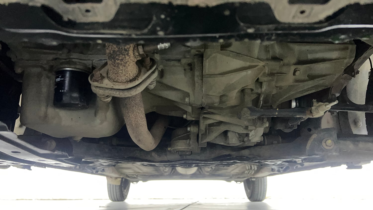 Used 2019 Maruti Suzuki Dzire VXi Petrol Manual extra FRONT LEFT UNDERBODY VIEW