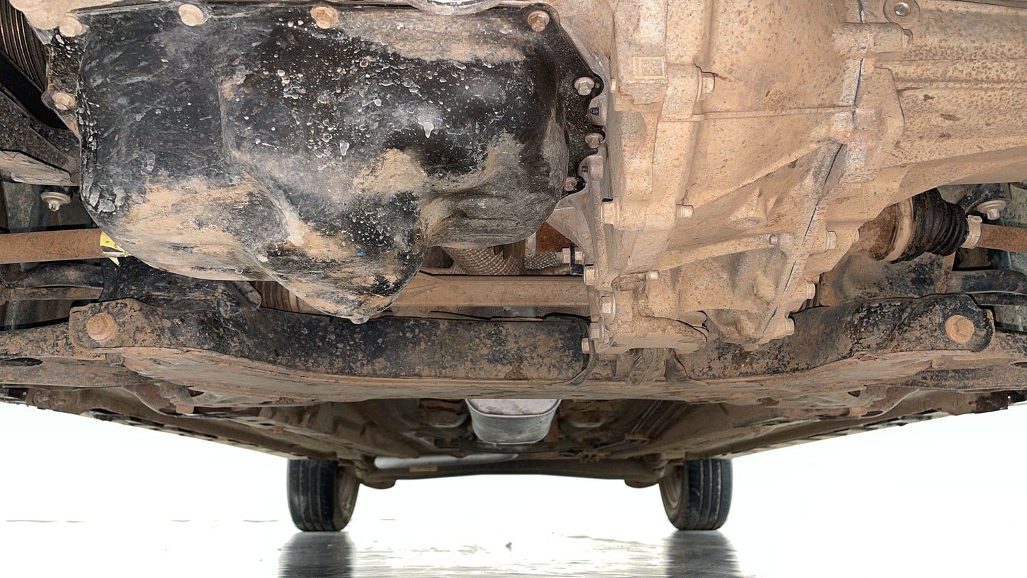 Used 2021 Ford Freestyle Titanium Plus 1.2 Ti-VCT Petrol Manual extra FRONT LEFT UNDERBODY VIEW