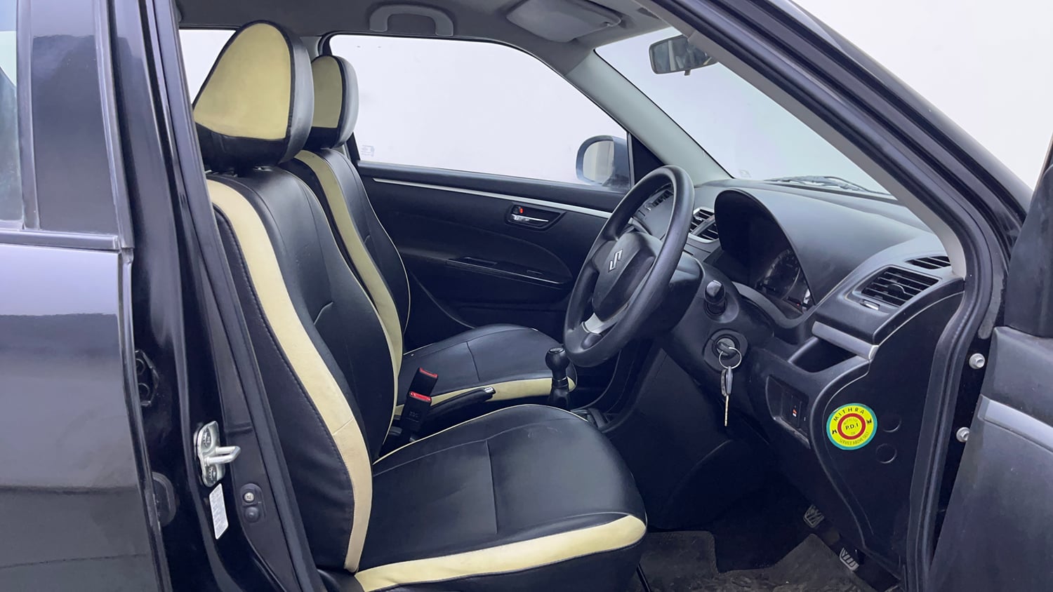 Used 2012 Maruti Suzuki Swift VXi Petrol Manual interior RIGHT SIDE FRONT DOOR CABIN VIEW