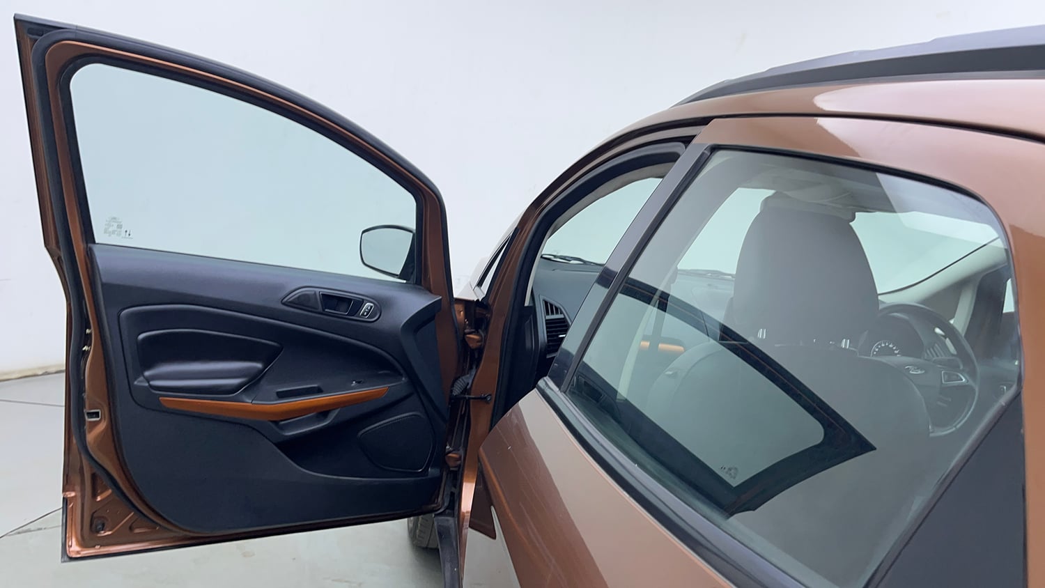 Used 2020 Ford EcoSport S MT 1.5 TDCi Diesel Manual interior LEFT FRONT DOOR OPEN VIEW