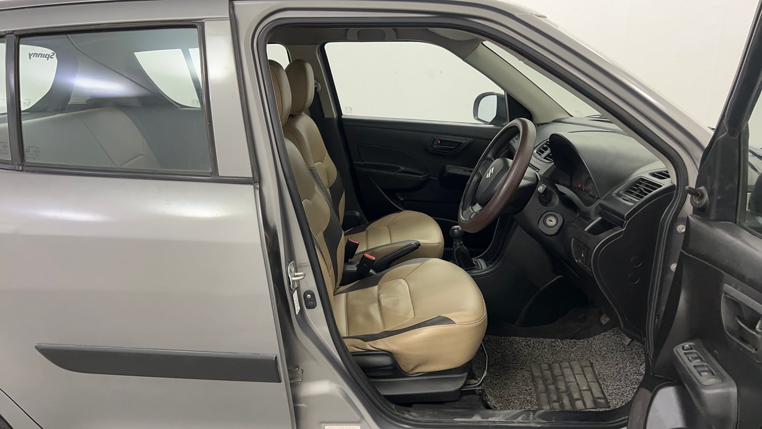 Used 2014 Maruti Suzuki Swift LXi Petrol Manual interior RIGHT SIDE FRONT DOOR CABIN VIEW