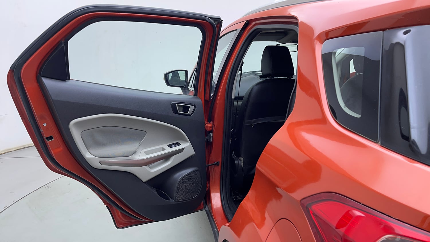 Used 2017 Ford EcoSport Trend+ 1.5L TDCi Diesel Manual interior LEFT REAR DOOR OPEN VIEW
