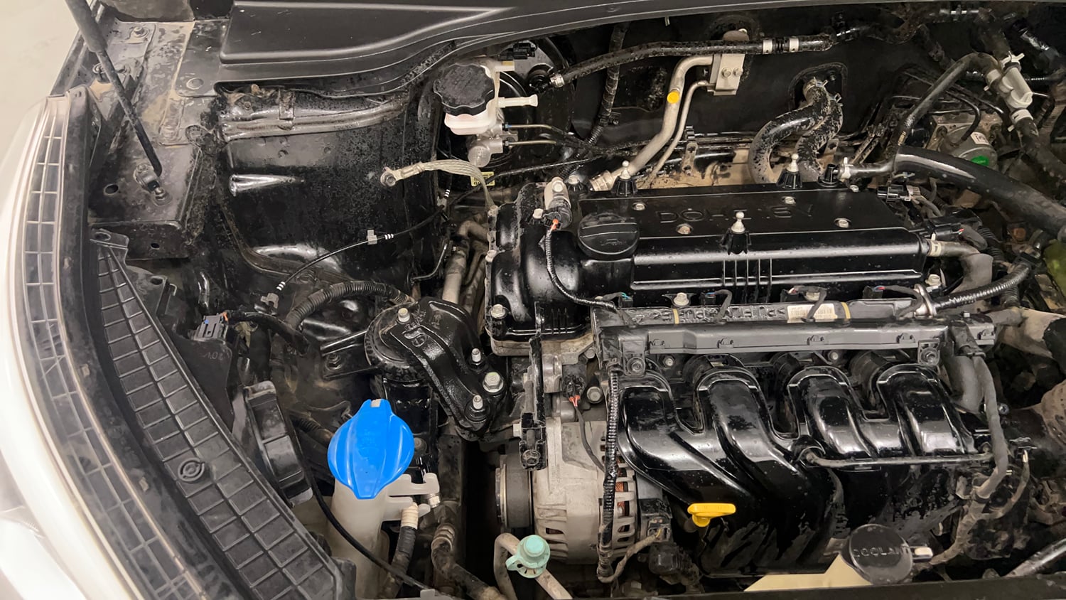 Used 2019 Hyundai Creta SX 1.6 AT Petrol Petrol Automatic engine ENGINE RIGHT SIDE VIEW