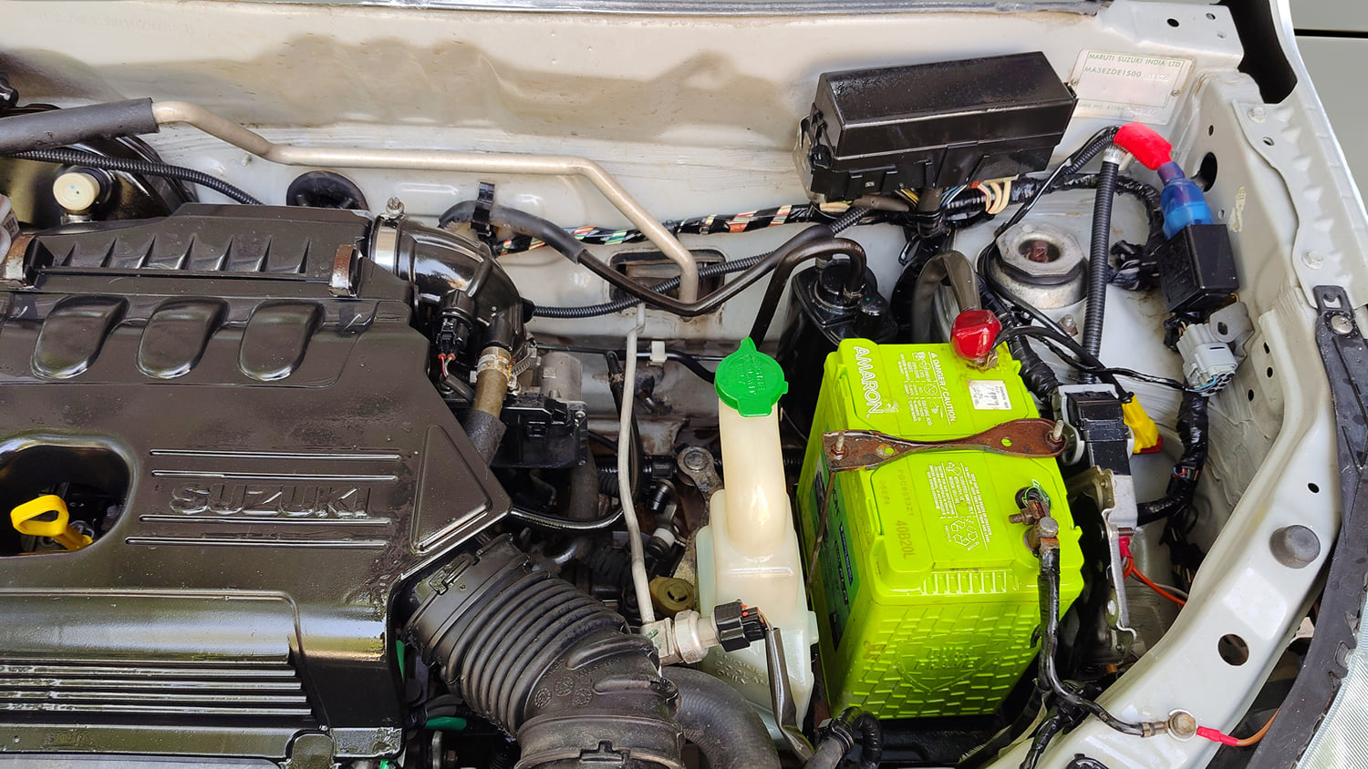 Used 2014 Maruti Suzuki Alto K10 VXi Petrol Manual engine ENGINE LEFT SIDE VIEW