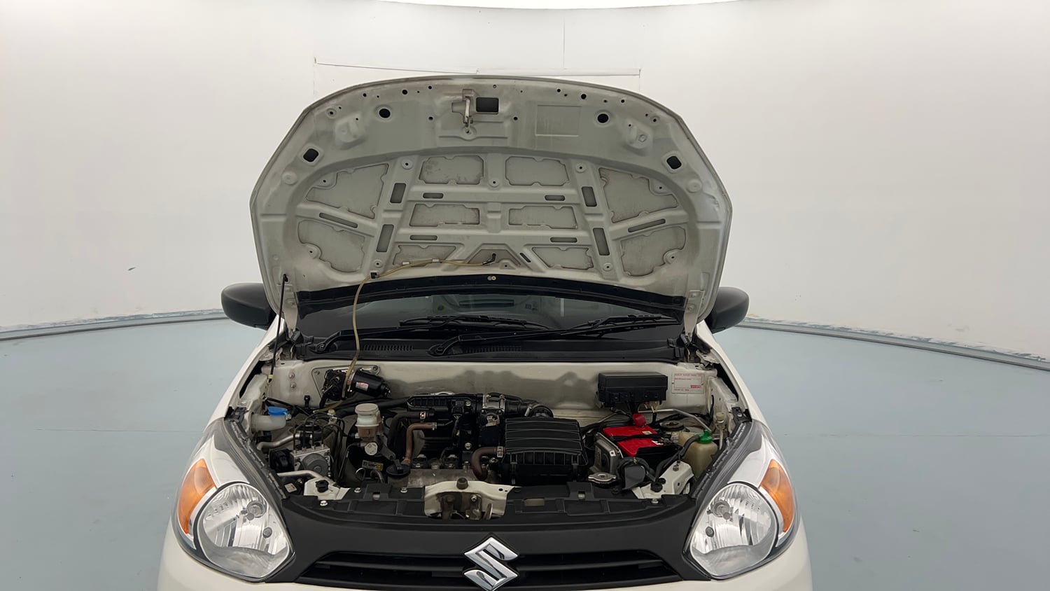 Used 2020 Maruti Suzuki Alto 800 VXi Petrol Manual engine ENGINE & BONNET OPEN FRONT VIEW