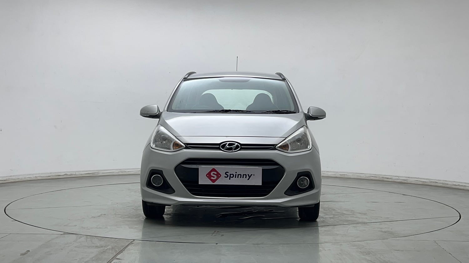 Used 2015 Hyundai Grand i10 Sportz 1.2 Kappa VTVT Petrol Manual exterior FRONT VIEW