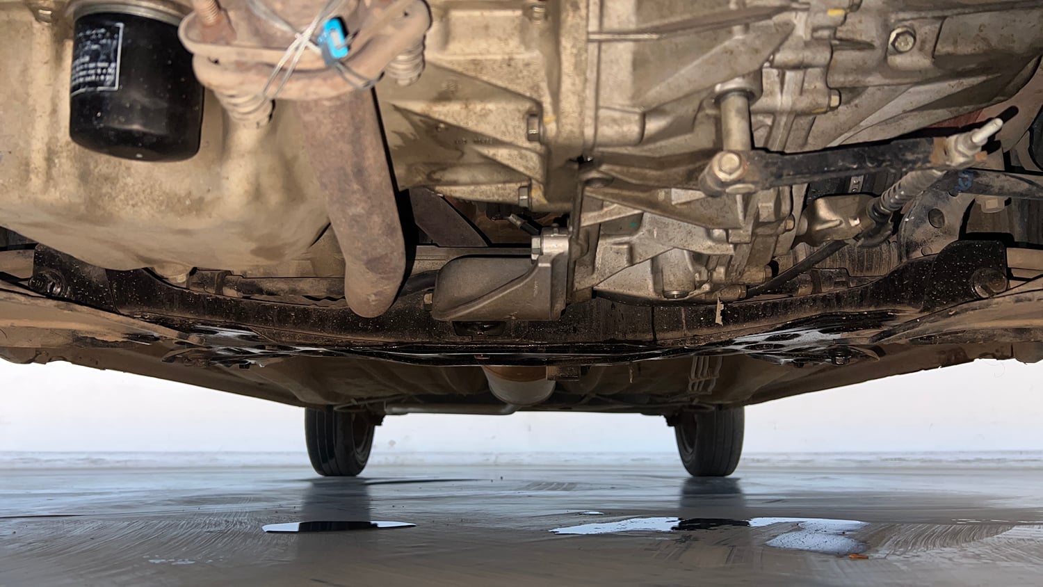 Used 2017 Maruti Suzuki Ignis Delta 1.2 MT Petrol Manual extra FRONT LEFT UNDERBODY VIEW