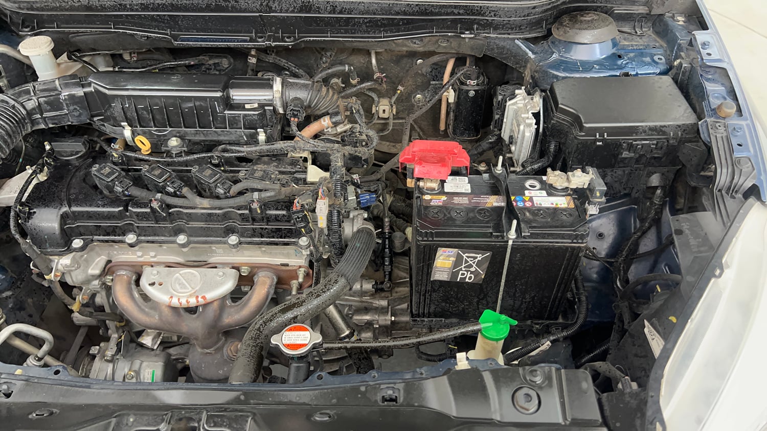 Used 2022 Maruti Suzuki S-Cross Sigma Petrol Manual engine ENGINE LEFT SIDE VIEW