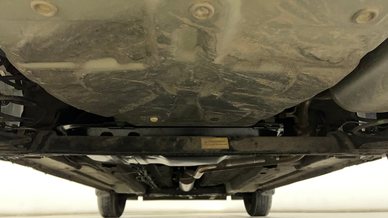Used 2024 Tata Punch Adventure MT Petrol Manual extra REAR UNDERBODY VIEW (TAKEN FROM REAR)