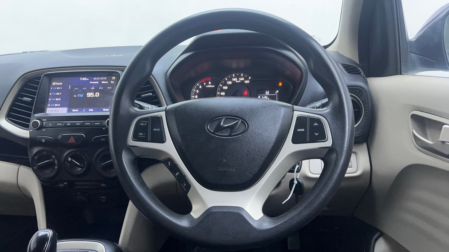 Used 2020 Hyundai Santro Sportz AMT Petrol Automatic interior STEERING VIEW