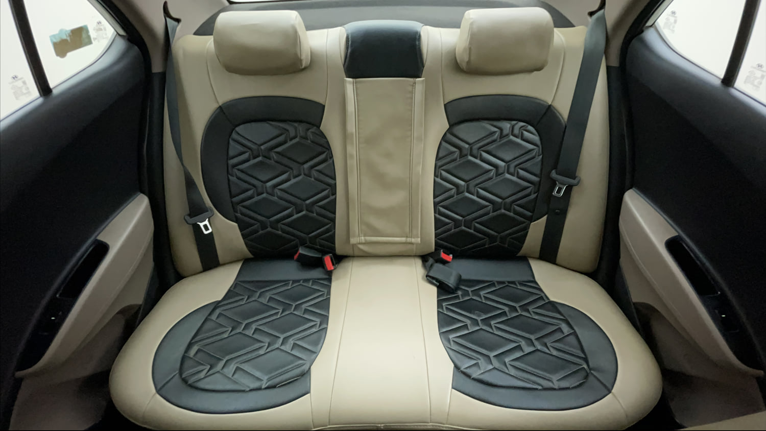 Used 2016 Hyundai Xcent S 1.2 Petrol Manual interior REAR SEAT CONDITION VIEW