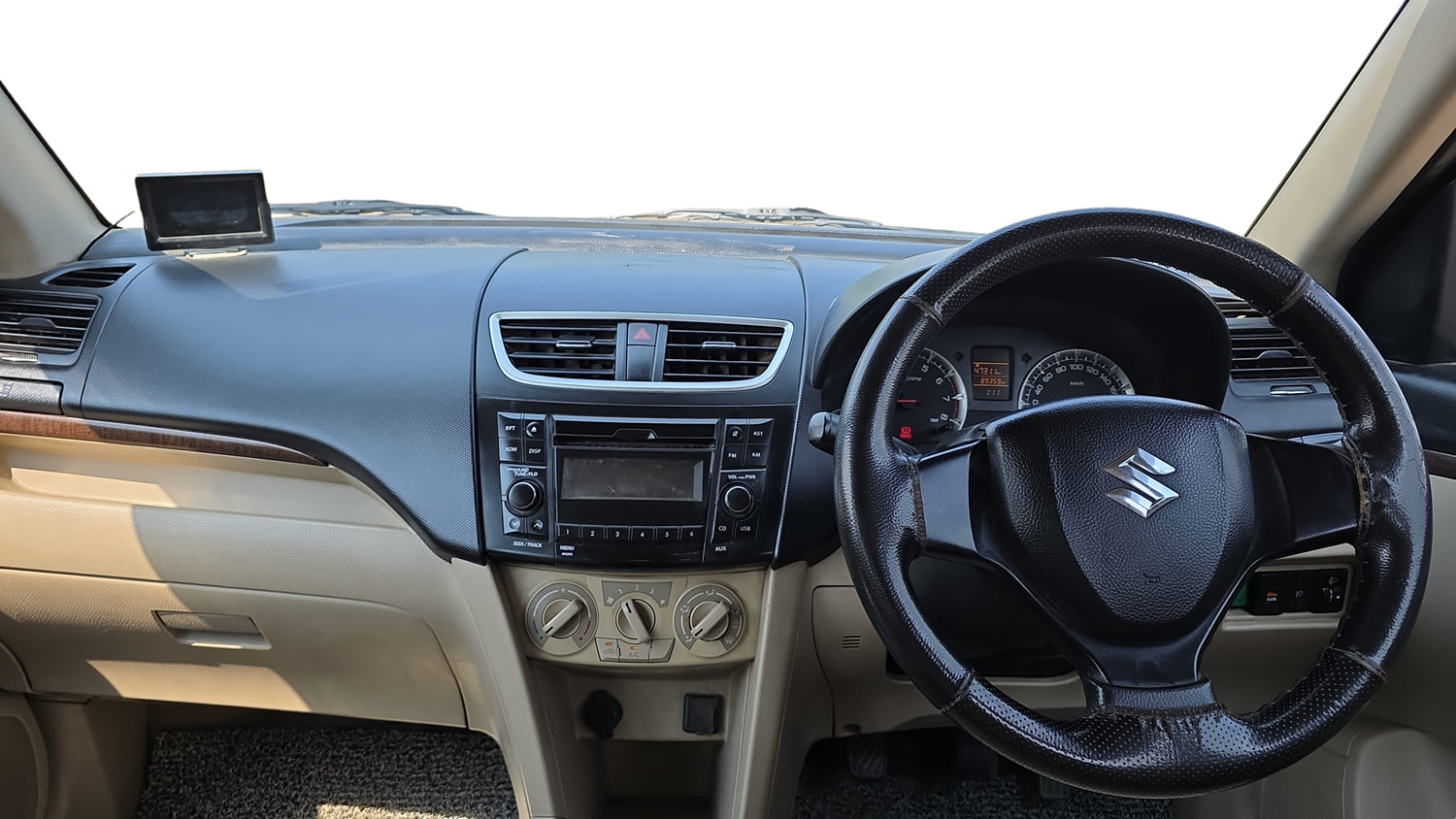 Used 2016 Maruti Suzuki Swift Dzire VXI Petrol Manual interior DASHBOARD VIEW