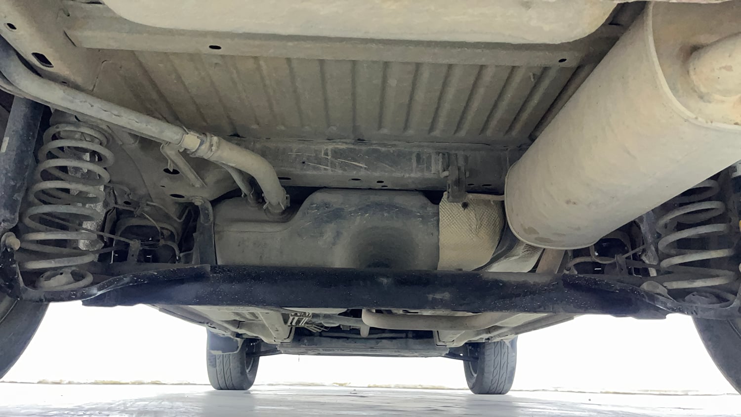 Used 2017 Ford EcoSport Trend+ 1.5L TDCi Diesel Manual extra REAR UNDERBODY VIEW (TAKEN FROM REAR)