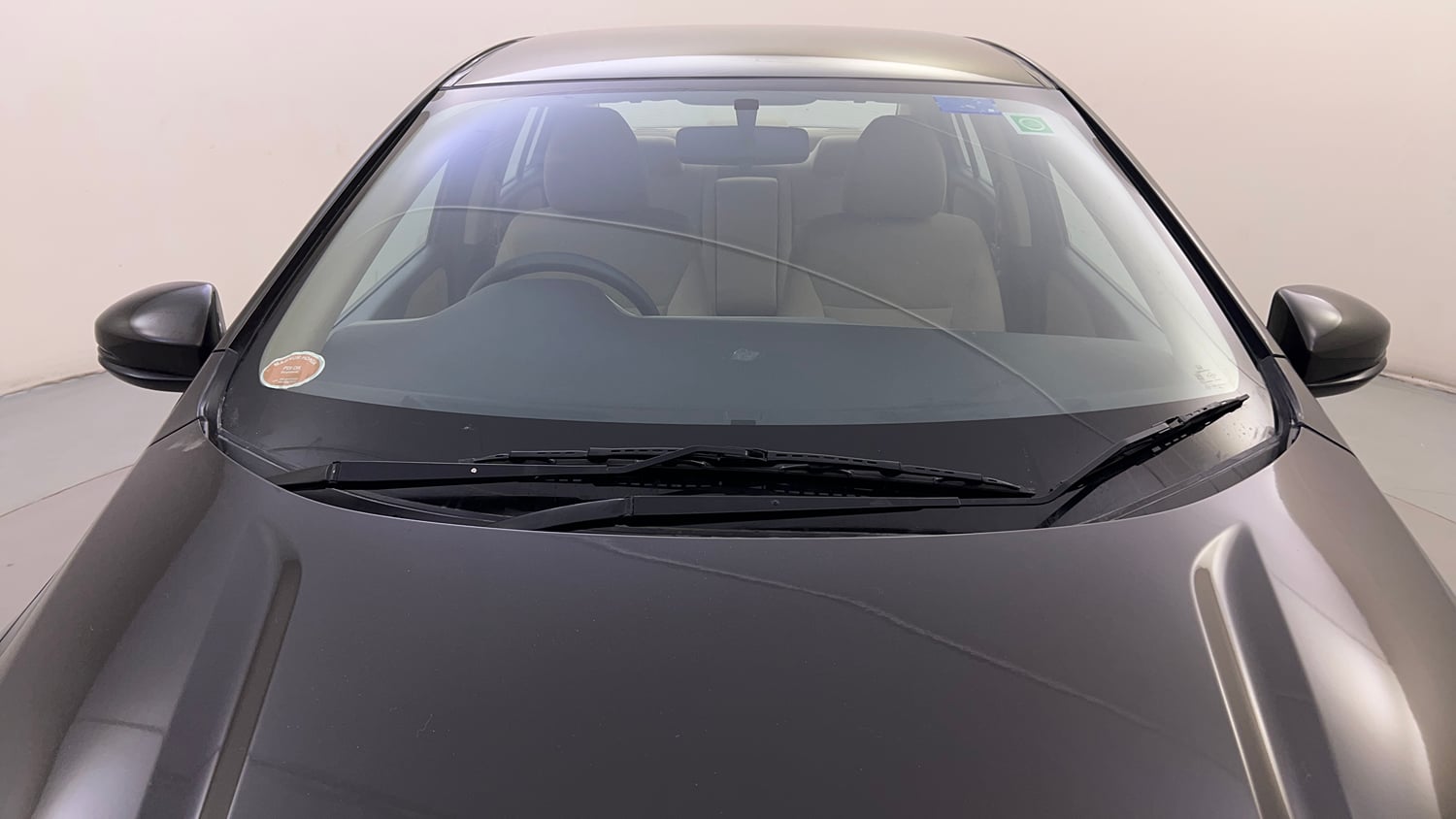 Used 2017 Honda City V Petrol Petrol Manual exterior FRONT WINDSHIELD VIEW