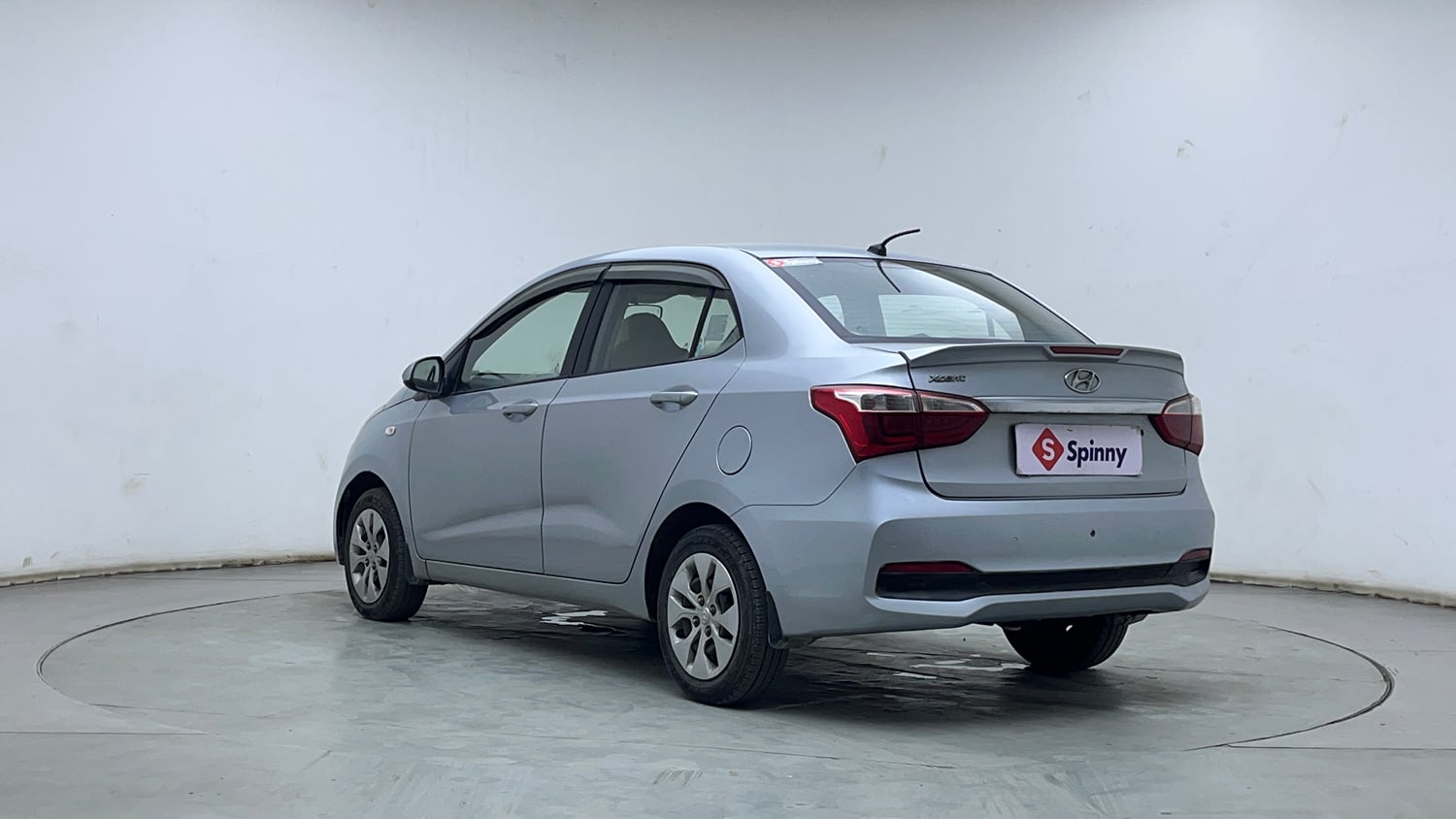 Used 2019 Hyundai Xcent S CRDi Diesel Manual exterior LEFT REAR CORNER VIEW