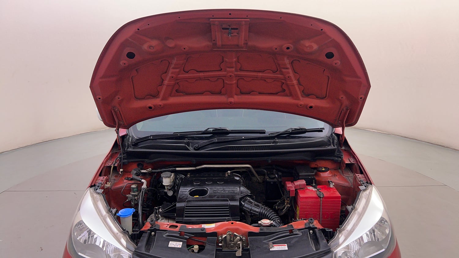 Used 2016 Maruti Suzuki Celerio VXi Petrol Manual engine ENGINE & BONNET OPEN FRONT VIEW