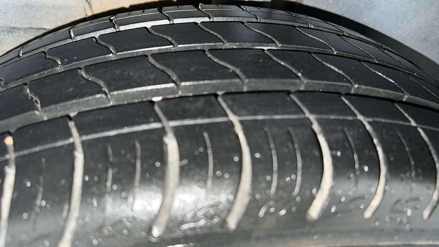 Used 2020 Tata Altroz XZ Petrol Petrol Manual tyres LEFT REAR TYRE TREAD VIEW