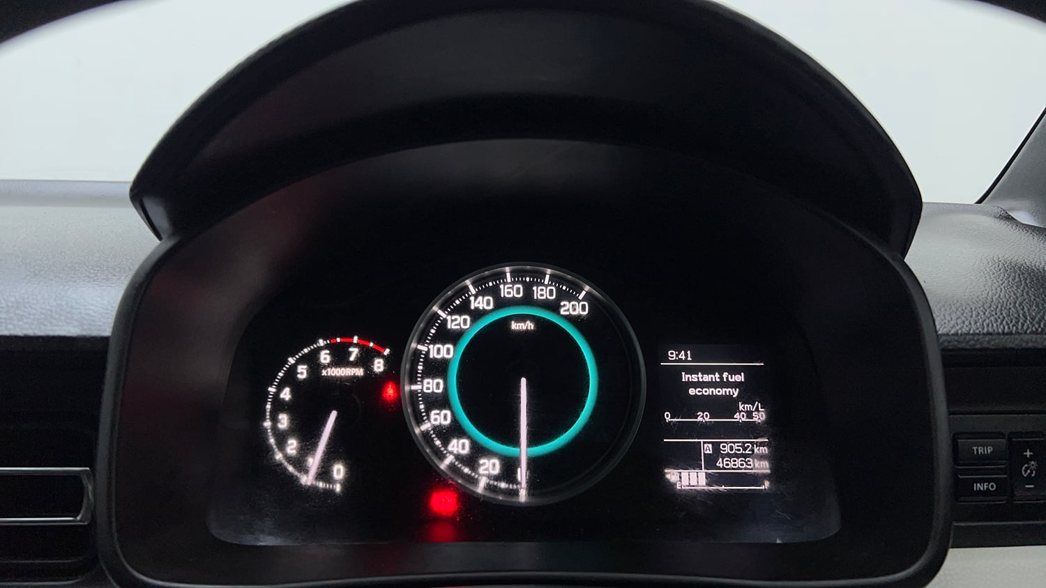 Used 2017 Maruti Suzuki Ignis Delta 1.2 MT Petrol Manual interior CLUSTERMETER VIEW