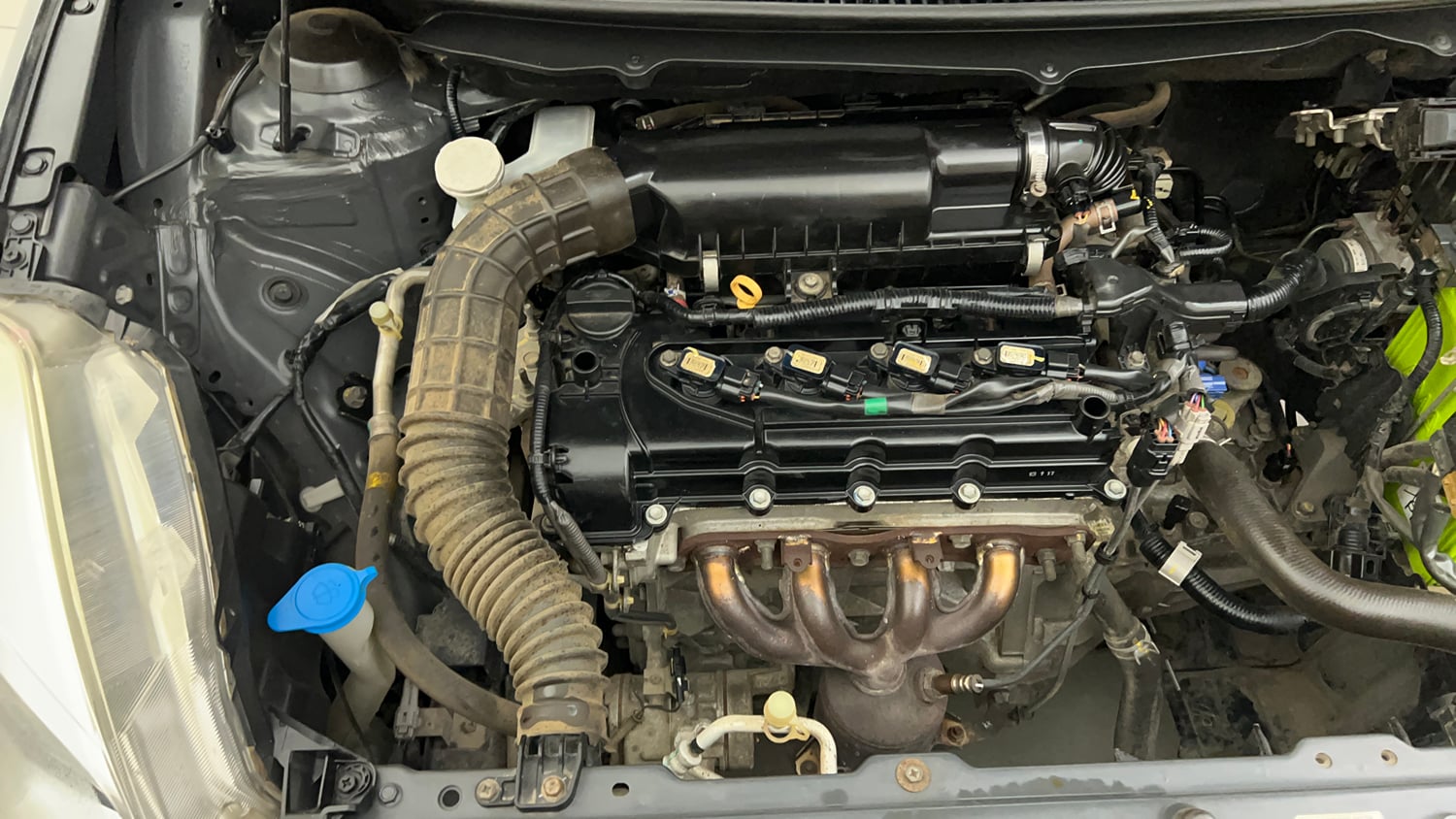 Used 2017 Maruti Suzuki Baleno Delta 1.2 Petrol Manual engine ENGINE RIGHT SIDE VIEW