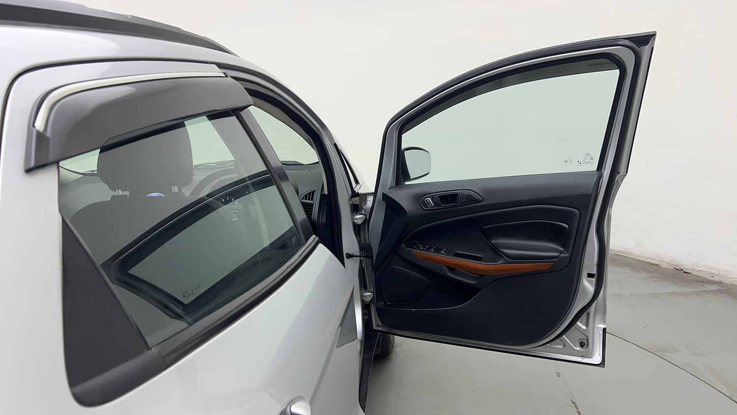 Used 2021 Ford EcoSport S MT 1.5 Ti-VCT Petrol Manual interior RIGHT FRONT DOOR OPEN VIEW