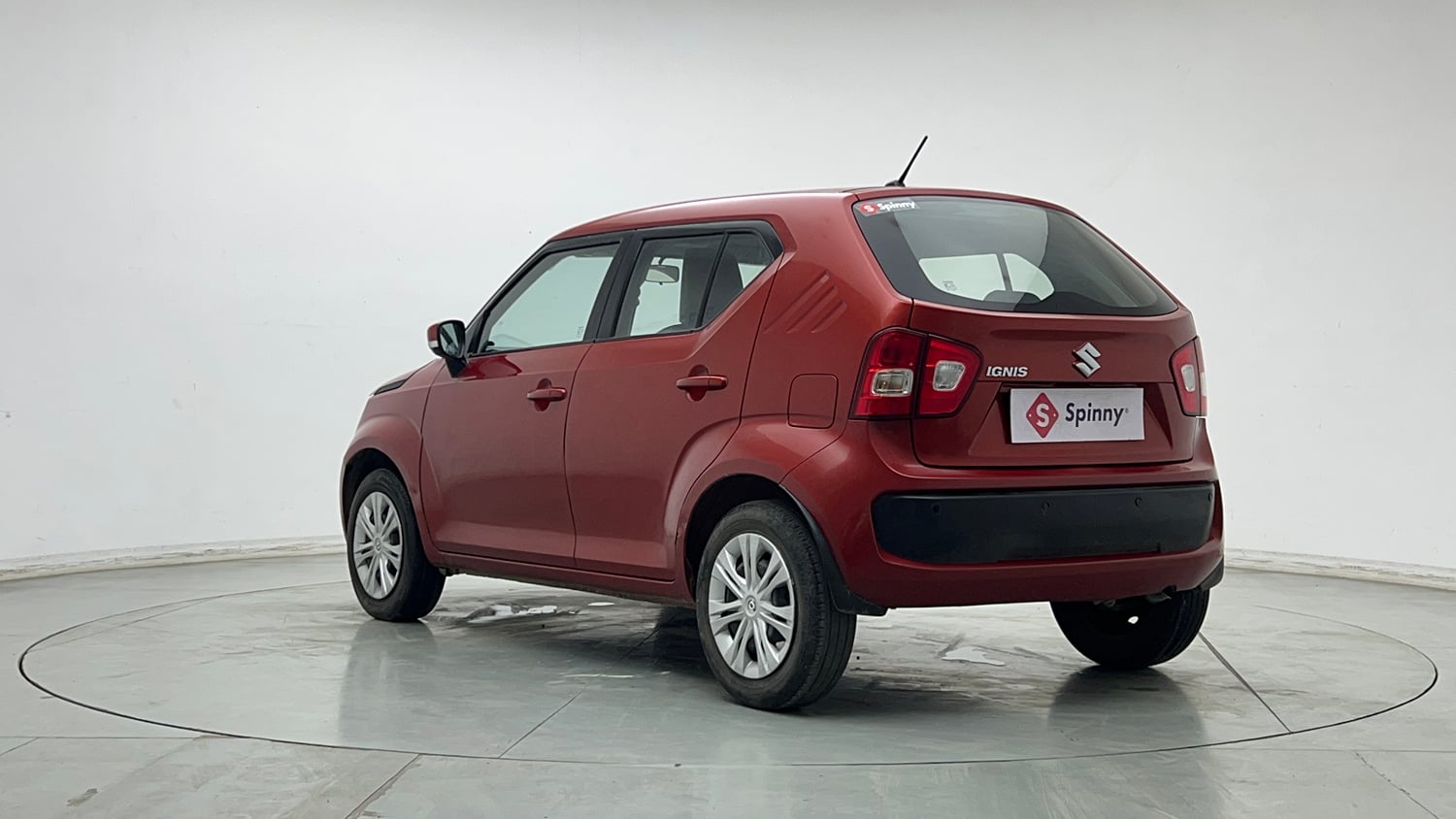 Used 2017 Maruti Suzuki Ignis Delta 1.2 MT Petrol Manual exterior LEFT REAR CORNER VIEW