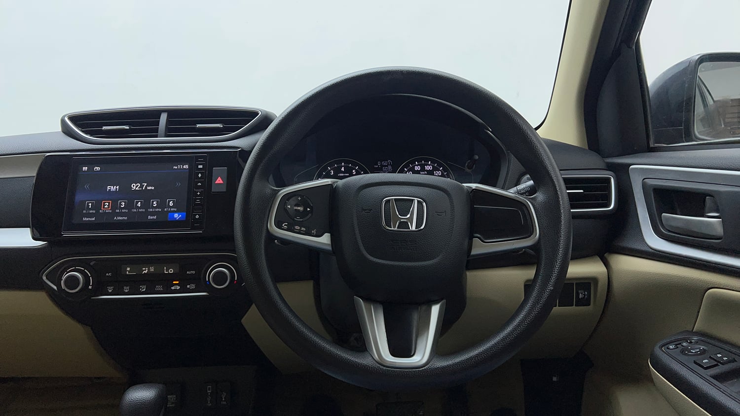 Used 2023 Honda Amaze VX 1.2 Petrol CVT Petrol Automatic interior STEERING VIEW