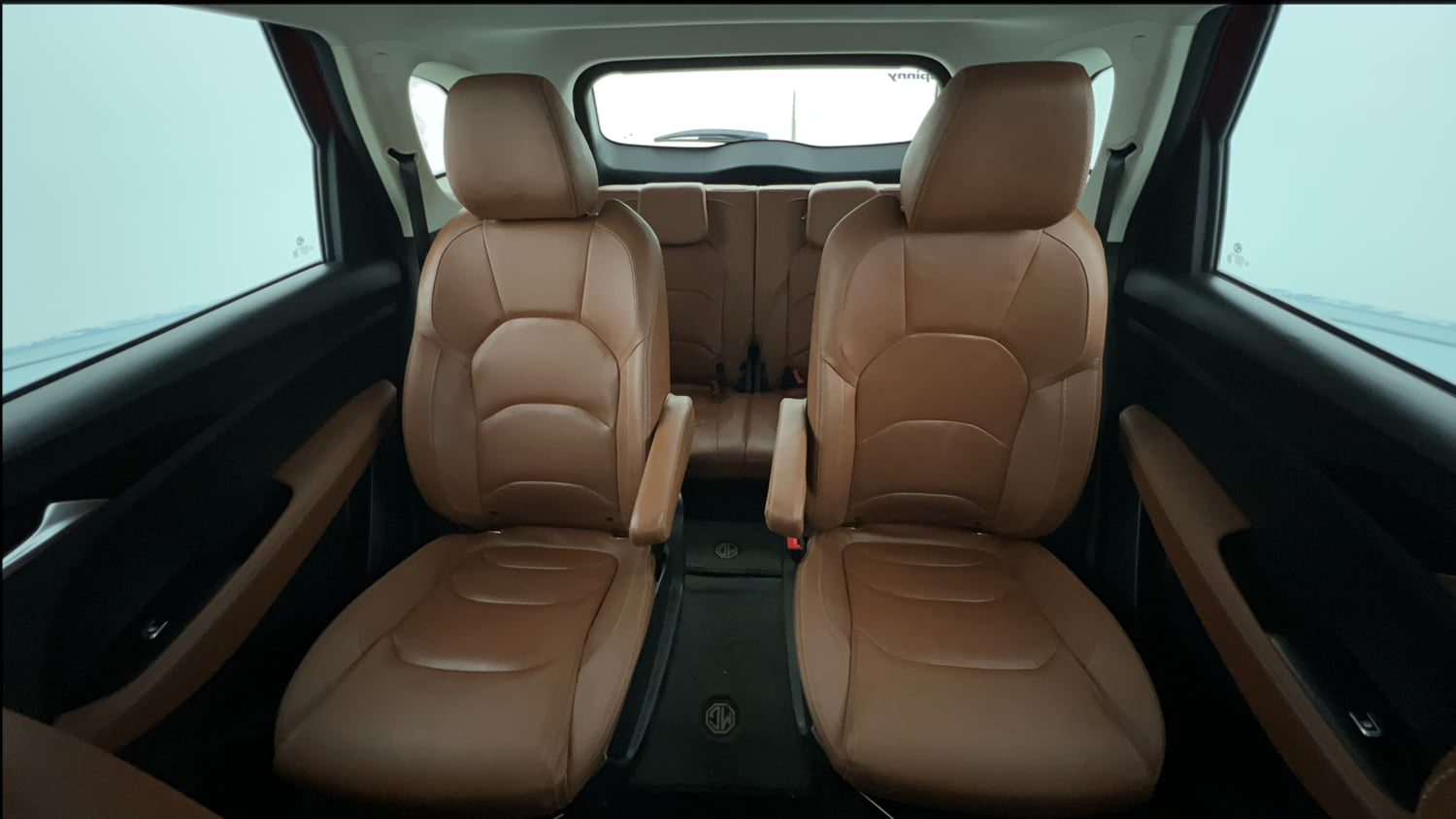 Used 2020 MG Motors Hector Plus Sharp 2.0 Diesel Diesel Manual interior REAR SEAT CONDITION VIEW